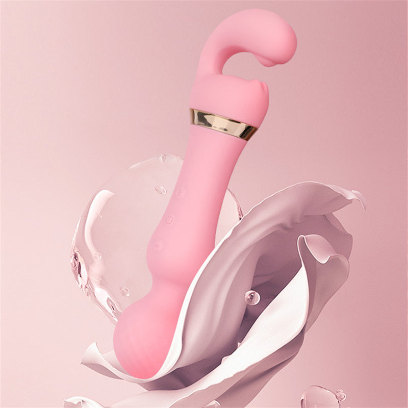 Cross Border Hot Selling Vibrator Female Clitoris Orgasm Masturbator G-point Second Fashion Av Stick Adult Sex Toy