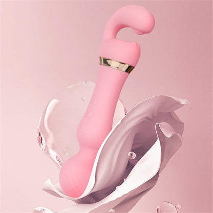 Cross Border Hot Selling Vibrator Female Clitoris Orgasm Masturbator G-point Second Fashion Av Stick Adult Sex Toy