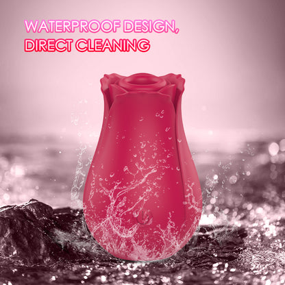 Rose Toy 10 Speeds Oral Sucking Vibrator