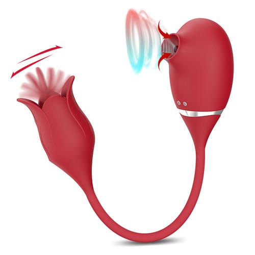 2in1 Rose Vibrator