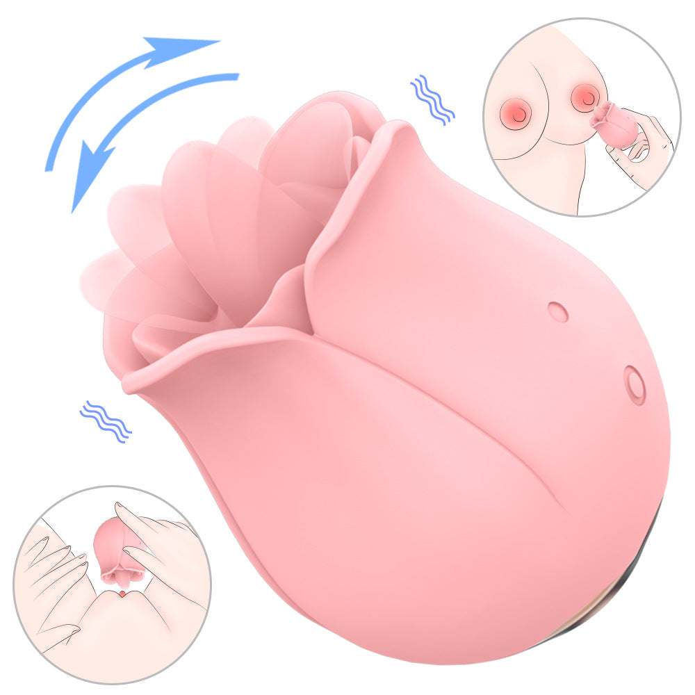 Rose Toy Clitoral Tongue Vibrator