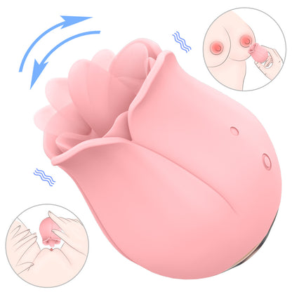 Rose Toy Clitoral Tongue Vibrator