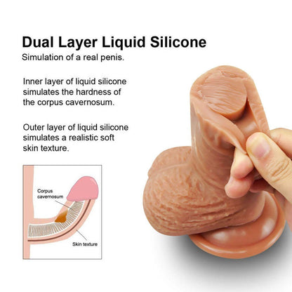 Ultra-Soft Huge Dildos with Strong Suction Cup