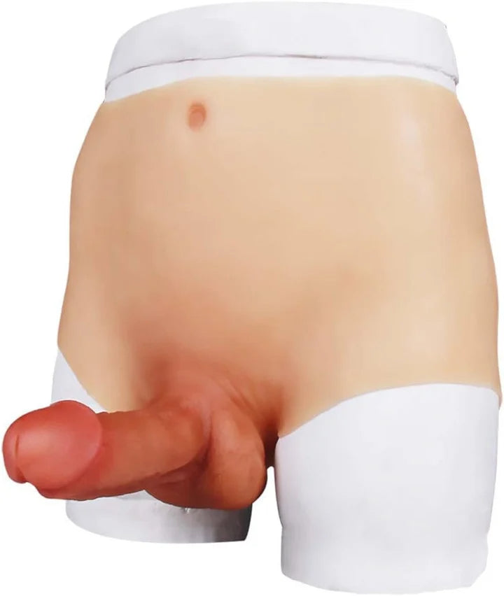 6inch Silicone Dildo Panties Realistic Penis Male Strapon Sex Toys for Gay Men Dick Masturbation (15cm Length.5cm Diameter)