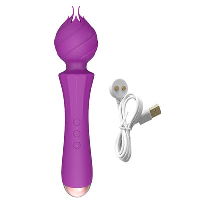 G-spot Flexible Rose Head Vibrator