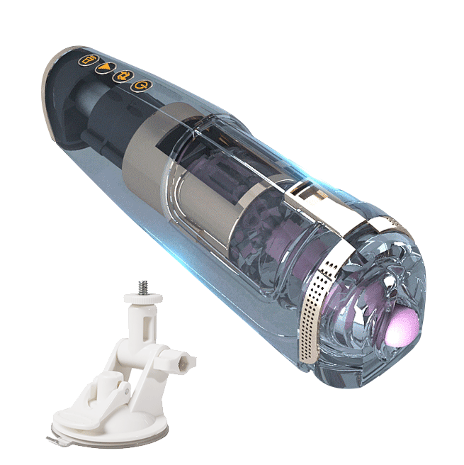 Vibrbud Telescopic Male Masturbator Sucking Heating Aircraft Cup