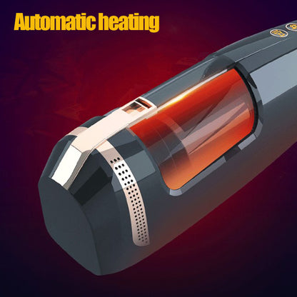 Vibrbud Telescopic Male Masturbator Sucking Heating Aircraft Cup