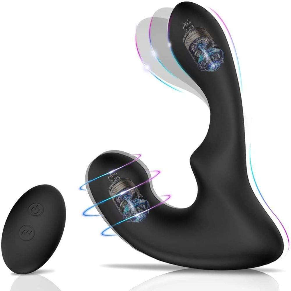 9-Pattern Vibration Double Motor 30�� Wave-Motion Prostate Massager
