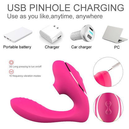 Female Suction Vibrator