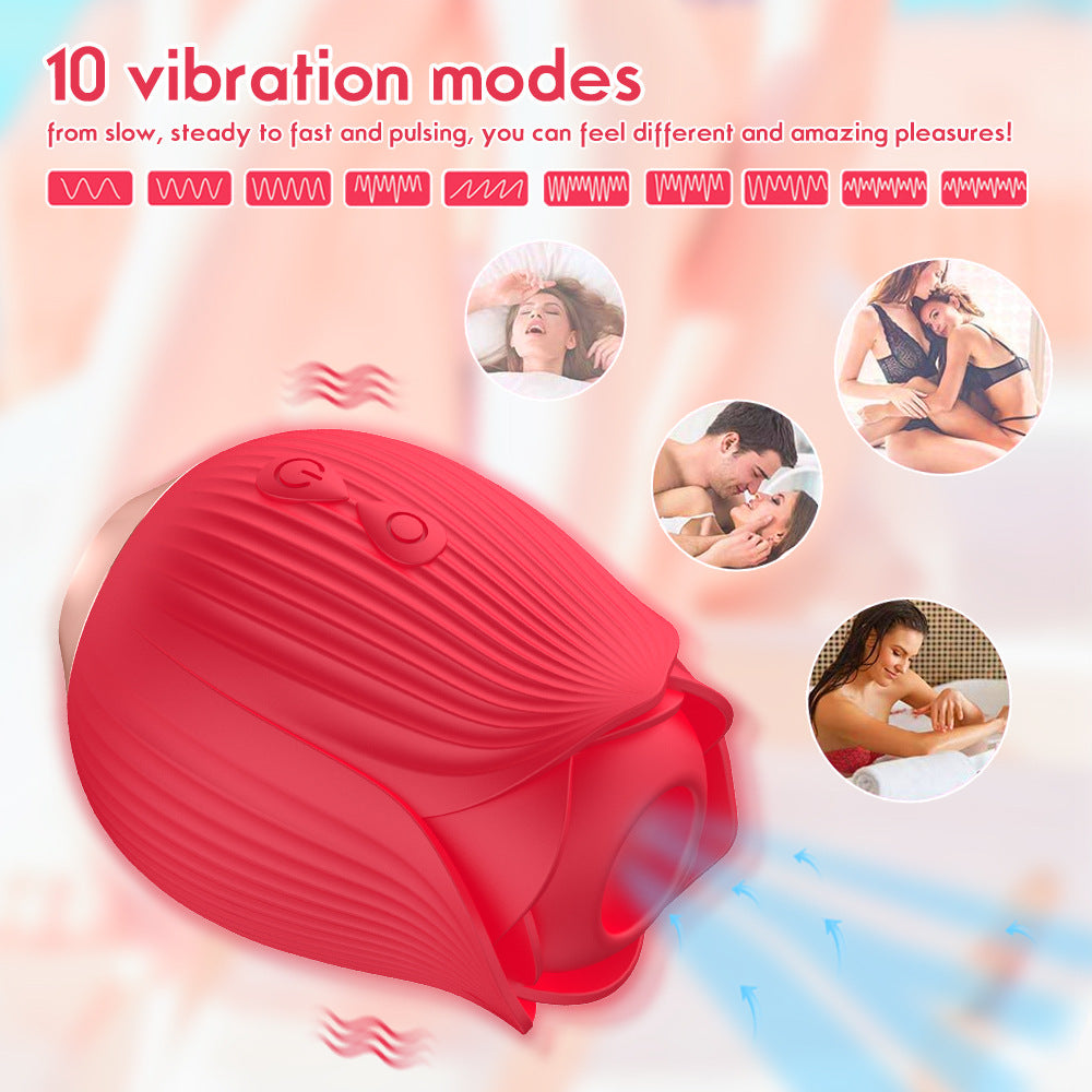 New Rose Sucking Vibrator Toy