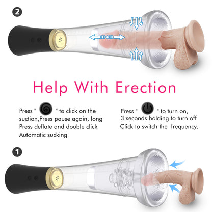 Male Masturbation Cup, Penis Extender, Vacuum Pump