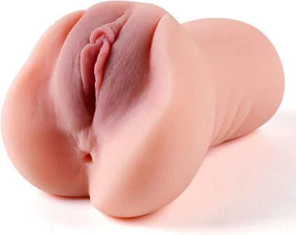 Pocket Pussy Male Masturbation Sex Toys with Realistic 3D Vagina and Tight Anus. Portable Man Masturbation Stroker Adult Sex Doll