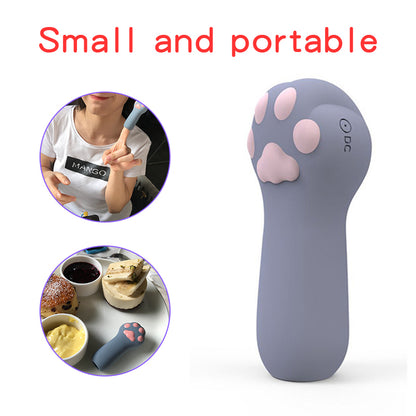Kitten Paw Fingertip I Egg Skipping Vibrating Stick Female Massage Mas