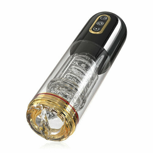 Vibrbud - 10 Telescopic Rotation 10 Suction Automatic Male Masturbation