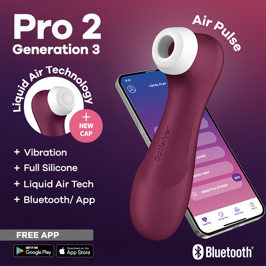 Satisfyer Pro 2 Generation 3 with Connect App Rechargeable