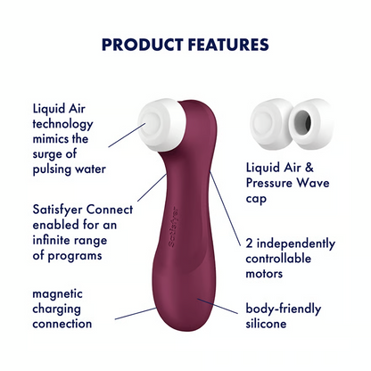 Satisfyer Pro 2 Generation 3 with Connect App Rechargeable
