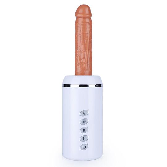 OMYSKY 11.4-Inch 6-Frequency 3-Speed Telescoping Voice Dildo
