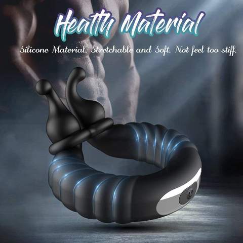 Perineum Massager | Vibrating Dual Penis Ring