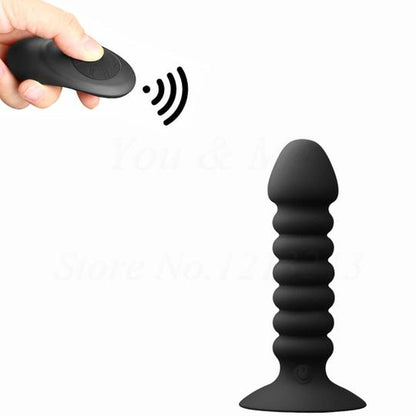 Remote Control Anal Buttplug Vibrator