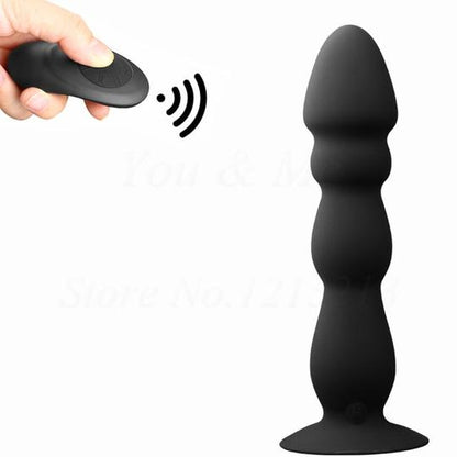 Remote Control Anal Buttplug Vibrator