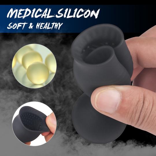 9 SPEEDS MALE MASTURBATOR CUP & GLANS MASSAGER