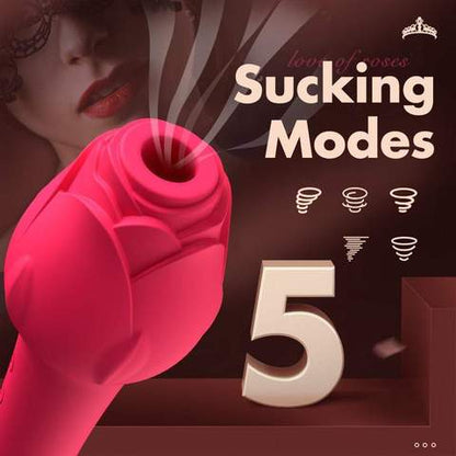 Rose Queen Clitoral Sucking & G Spot Vibrator