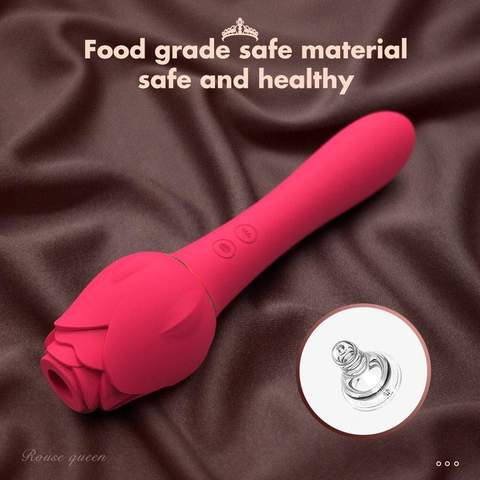 Rose Queen Clitoral Sucking & G Spot Vibrator
