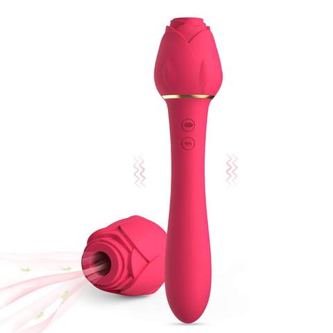 Rose Queen Clitoral Sucking & G Spot Vibrator