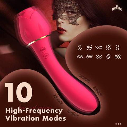 Rose Queen Clitoral Sucking & G Spot Vibrator