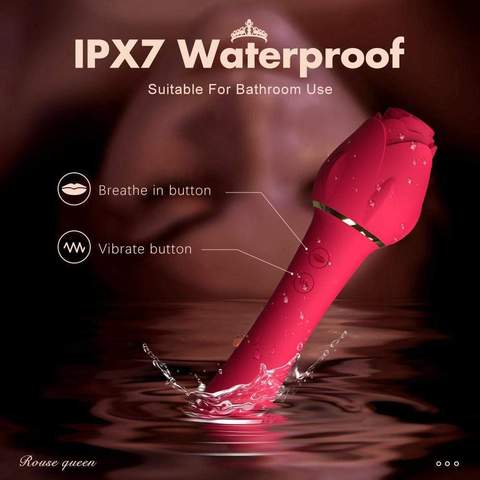 Rose Queen Clitoral Sucking & G Spot Vibrator