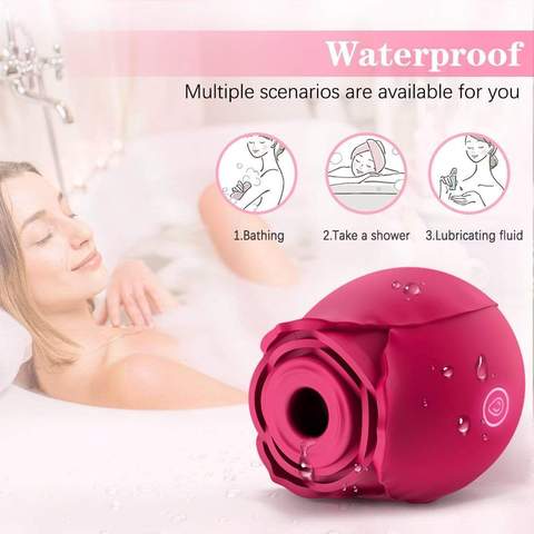 ROSE Vibrator Rose Toy Clit Sucker